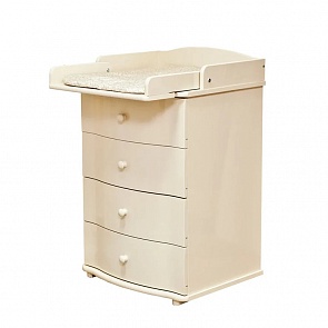 Комод Красная Звезда С 439 тип 28 с настилом, слоновая кость (Красная Звезда, КЗ-С439_слоновая кость)